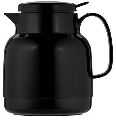 Helios Mondo Push Isolierkanne 1,0 l schwarz m. Drucktaste 3144-002
