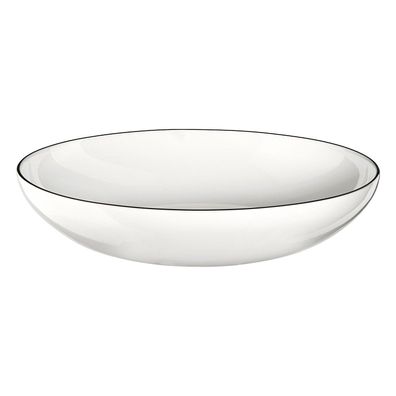 ASA Pasta-/Suppen-Teller, ligne noire LIGNE d. 22 cm, h. 4,5 cm 1904113 ! Vorteils
