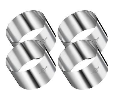 Küchenprofi Dessert- und Speisenringe 4er-Set 905052804