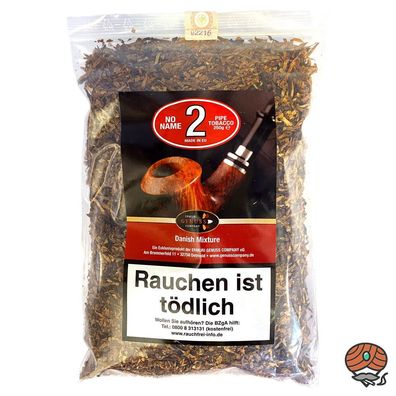 NO NAME Nr. 2 Pfeifentabak Danish Mixture 250g Beutel von Ermuri