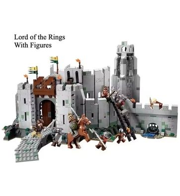 Herr der Ringe Helms Klamm Festung 1368 Klemmbausteine - Set mit Figuren NEU
