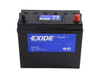 EXIDE Starterbatterie "Excell" CA-CA, Ma "EB456"