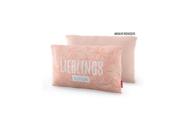 LaVida Kuschelkissen für Dich Lieblingskissen (Blüte)