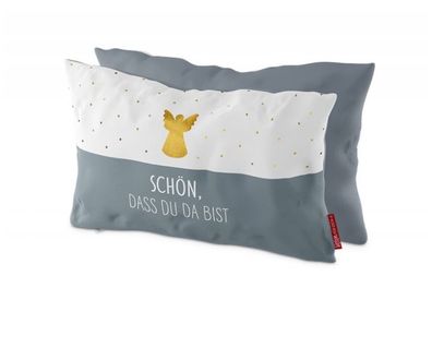 LaVida Kuschelkissen für Dich Schön, dass Du da bist