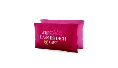 LaVida Kuschelkissen für Dich Wie schön, dass es Dich gibt