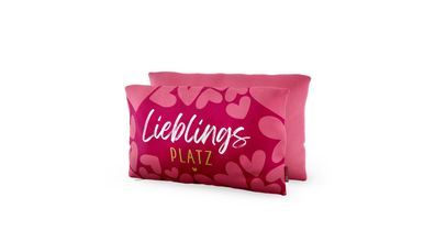 LaVida Kuschelkissen für Dich Lieblingsplatz (Herz)