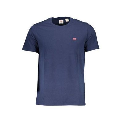 Levi's Blu Cotton Men T-Shirt