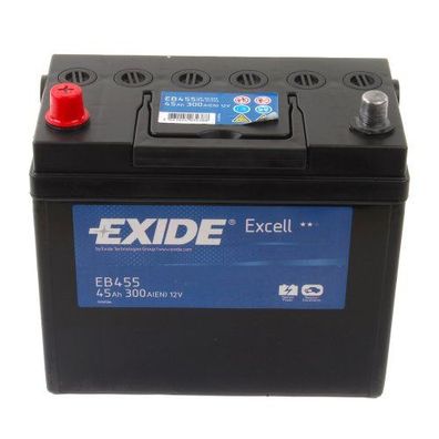 EXIDE Starterbatterie "Excell" CA-CA, Ma "EB457"