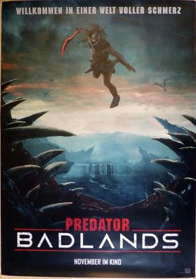 Predator: Badlands - Original Kinoplakat A0 - Teasermotiv - Filmposter
