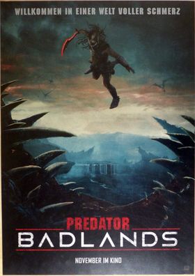 Predator: Badlands - Original Kinoplakat A1 - Teasermotiv - Filmposter