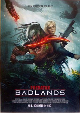 Predator: Badlands - Original Kinoplakat A1 - Hauptmotiv - Filmposter