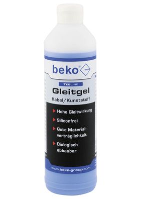 TecLine Gleitgel Kabel/Kunststoff 500 ml