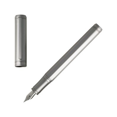 Hugo Boss - HSQ9852B - Füllfederhalter - silber - Step