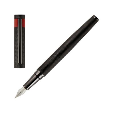 Hugo Boss - HSW3672A - Füllfederhalter - schwarz/grün - Loop