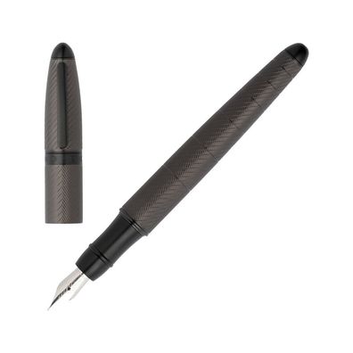 Hugo Boss - HSF1562D - Füllfederhalter - grün/schwarz - Oval