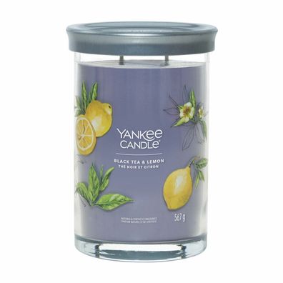 Aromatic candle Signature tumbler large Black Tea & Lemon 567 g