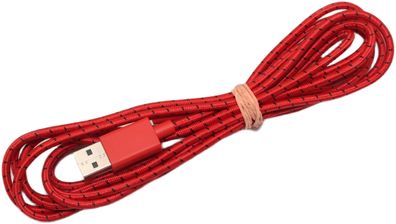 Original XBOX Elite Series 2 Controller Ladekabel Rot USB C - gebraucht