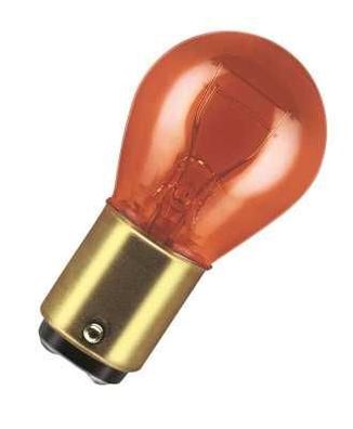 OSRAM Signallampe 12V 30/8W BAY15d Amber 10 St