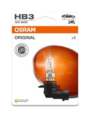 OSRAM HB3 12V 60W P20d 1st. Blister Original 9005-01B