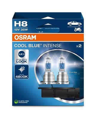 OSRAM H8 12V 35W PGJ19-1 Cool Blue Intense NextGen. 4800K + 100% 2St