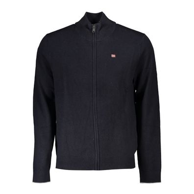 Napapijri Black Tessuto Mens Cardigan