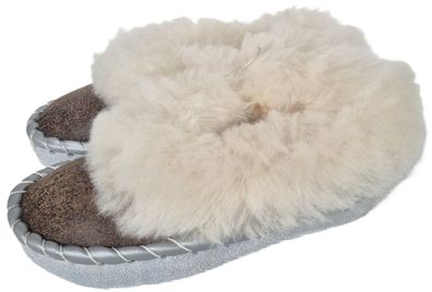 Lammfell Warme Hausschuhe Gr.30 NEU, Schaffell / Leder Handarbeit (3.25)