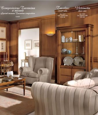 Vitrine Schrank Holzschrank Vitrinen Wohnzimmer Schränke Holz Glasschrank Möbel