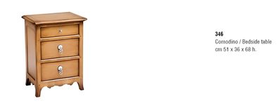 Nachttisch Beistelltisch Möbel Italienische Einrichtung Klassische Holz Tisch