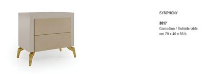 Nachttisch Design Tisch Möbel Nachttische Holz Schlafzimmer Beistelltisch Neu