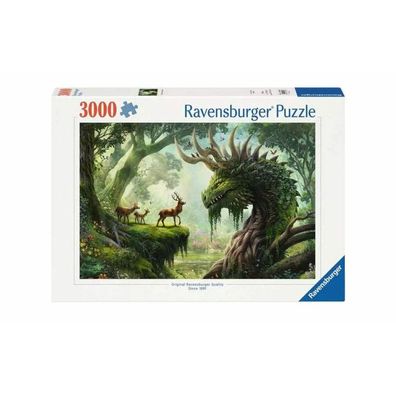 Original Ravensburger Quality Puzzle Der Walddrache erwacht (3000 Teile)