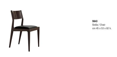 Stühle Wohnzimmer Esszimmer Lehnstuhl Polsterstuhl ohne Armlehne Luxus Sessel