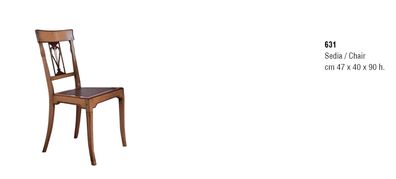 Esszimmer Stuhl 1 Sitzer Sessel Holz Luxus Klasse Möbel Design Lehnstuhl Holz