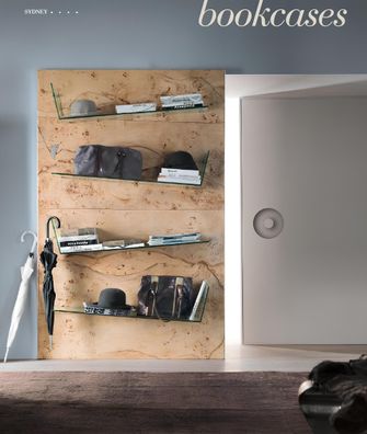 Regal Wohnzimmer Schrank Bücherregal Holz Büroschrank Schränke Vitrine Italien