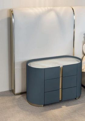 Nachttisch Design Tisch Möbel Nachttische Holz Schlafzimmer Beistelltisch Neu