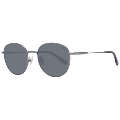 Hackett Gray Metal Sunglasses