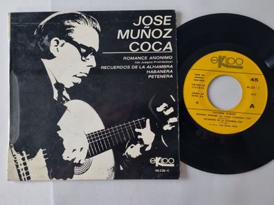 José Muñoz Coca - Guitarra clasica/ Romance anonimo 7'' Vinyl Spain