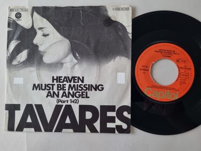 Tavares - Heaven Must Be Missing An Angel (Part 1 + 2) 7'' Vinyl Germany