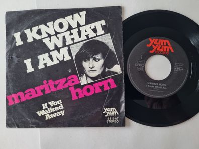 Maritza Horn - I Know What I Am 7'' Vinyl Germany