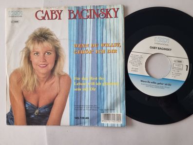 Gaby Baginsky - Wenn Du willst, gehör' ich Dir 7'' Vinyl Austria