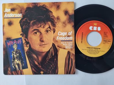 Jon Anderson/ Giorgio Moroder - Cage of Freedom 7'' Vinyl Holland