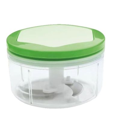 Mini Multischneider für Gemüse 550 ml in Grün - Ideal zu Camping oder Ausflüge