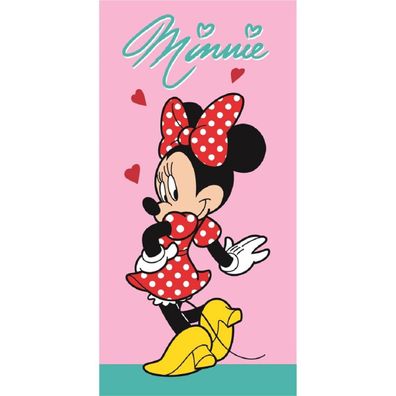 Disney Minnie Mouse Badehandtuch – Hautfreundliches & strapazierfähiges Handtuch