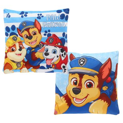 Paw Patrol 1-Stück Kuschelkissen Kinder 38x38 cm Dekokissen Serie