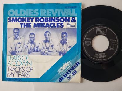 Smokey Robinson & The Miracles - Tears Of A Clown/ Tracks Of My Tears 7'' Vinyl