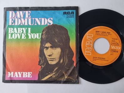 Dave Edmunds - Baby I Love You 7'' Vinyl Germany