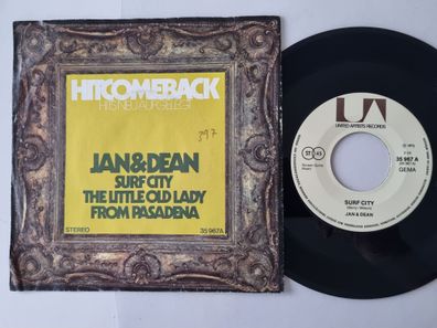 Jan & Dean - Surf City / The Little Old Lady From Pasadena 7'' Vinyl Germany