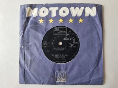 Stevie Wonder - For Once In My Life 7'' Vinyl UK
