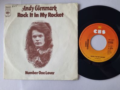 Andy Anders Glenmark - Rock It In My Rocket 7'' Vinyl Germany/ Gemini/ ABBA