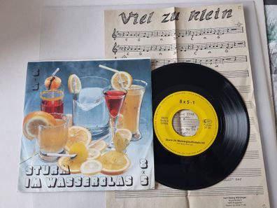 8x5-1 - Sturm im Wasserglas/ Eisbein-Hit 7'' Vinyl EP Germany