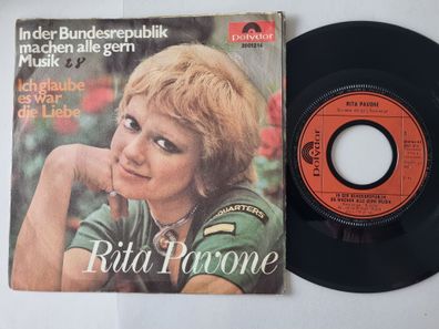 Rita Pavone - In Der Bundesrepublik Machen Alle Gern Musik 7'' Vinyl Germany